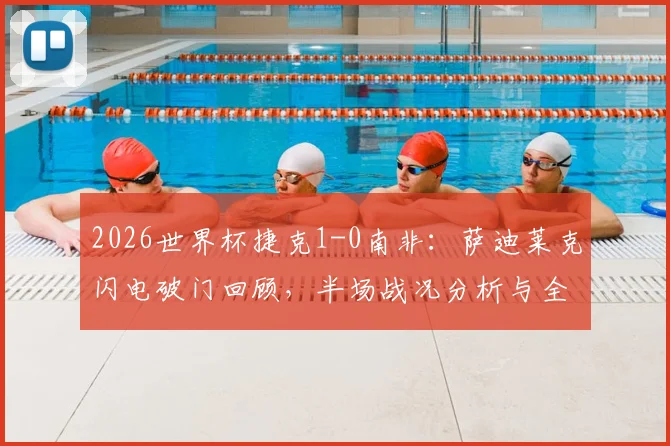 2026世界杯捷克1-0南非：萨迪莱克闪电破门回顾，半场战况分析与全场数据解读